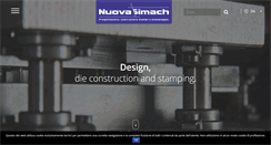 Desktop Screenshot of nuovasimach.it